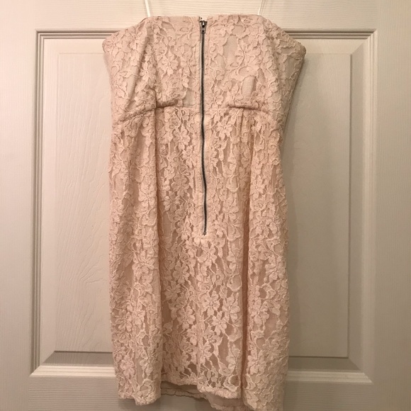 Free People Cream Lace Dress - Picture 2 of 2